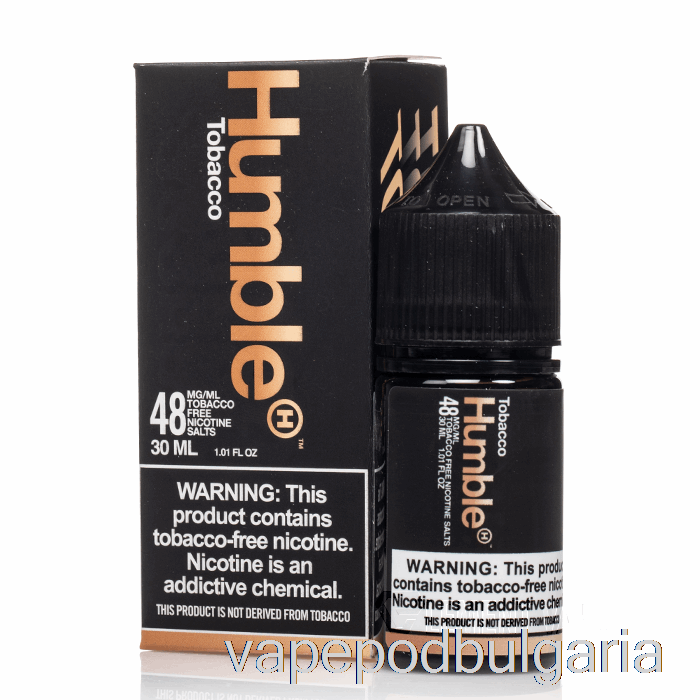 Vape Bulgaria Tobacco - Humble Salts - 30ml 48mg